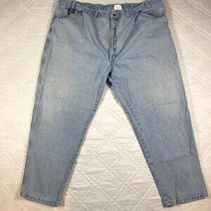 Bill‎ Blass well worn blue jeans 50X30